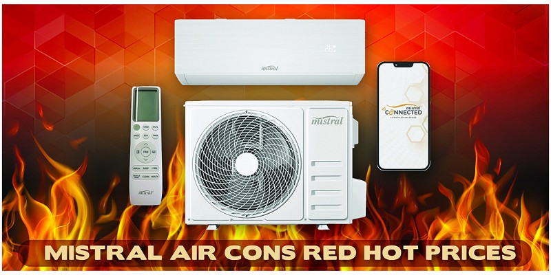 MISTRAL AIR CONS RED HOT PRICES