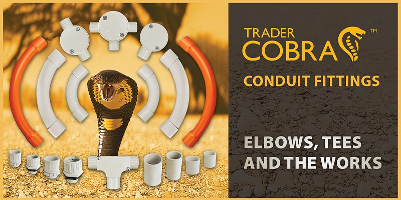 Trader Cobra, all the fittings to a tee.