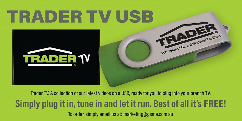 A collection of our latest videos on a USB
